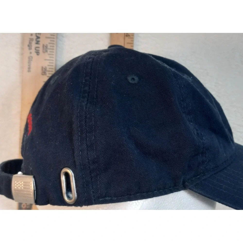 US Polo Assn. Hat Cap Strapback One Size Blue Denim Adj Logo 2 POLO PLAYERS